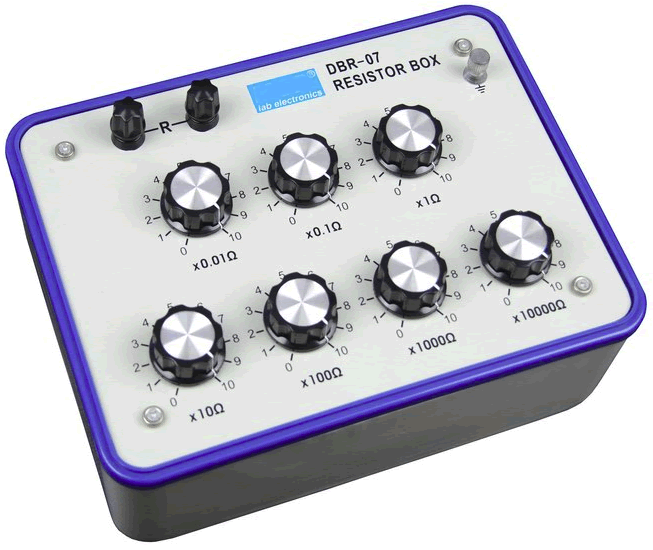 decade resistance box 0.01-10000 Ohm εκπαιδευτικές αντιστάσεις