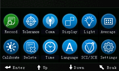 μέτρηση χρώματος
